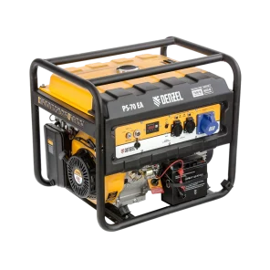 Генератор бензиновый DENZEL PS 70 EA, 7.0 кВт, 230 В, 25 л, электростартер