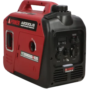 Инверторный бензиновый генератор A-iPower A2000LiS с ручным запуском, 1.6 кВт, 230В