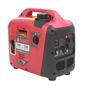 Инверторный бензиновый генератор A-iPower A1400IS с ручным запуском, 1.2 кВт, 230В